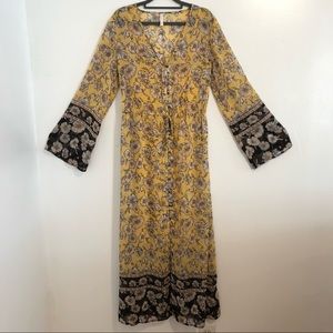 Boho Floral Maxi Dress